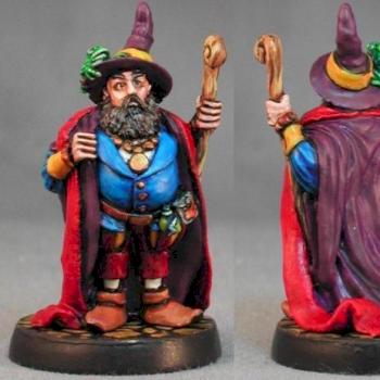 Hireling Wizard by Cheddarmonger