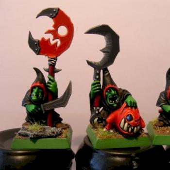 Night Goblin command group by henriksen