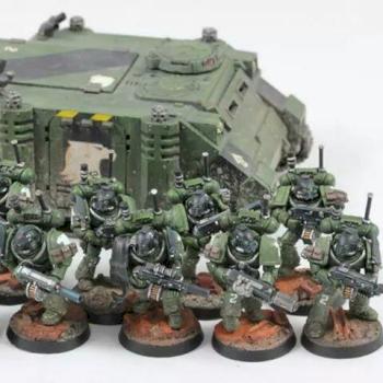 raptors tactical squad with rhino by PaintMyBits