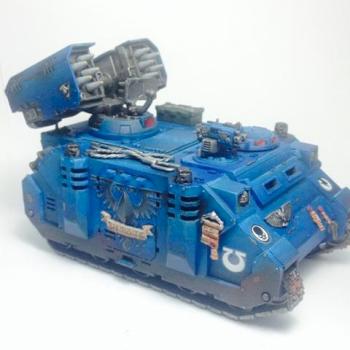 Ultramarine Rhino with Option for Whirlwind by Elkantar