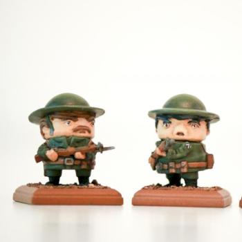 Allied Riflemen by johnae67