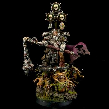 Death Guard Chaos Lord of Nurgle by MitchStevensMinis