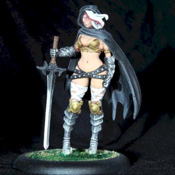 Twilight Knight Pinup - 54mm by Vrykolakasbr