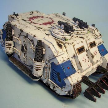 Pre-Heresy World Eaters Rhino by Sotirios