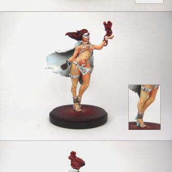 Kingdom Death - Pinup White Speaker by Wondercat