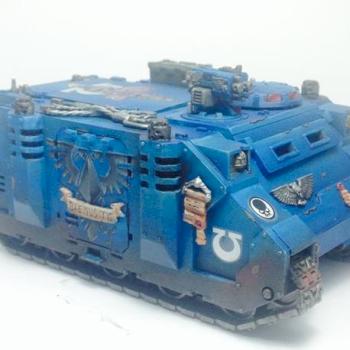 Ultramarine Rhino with Option for Whirlwind by Elkantar