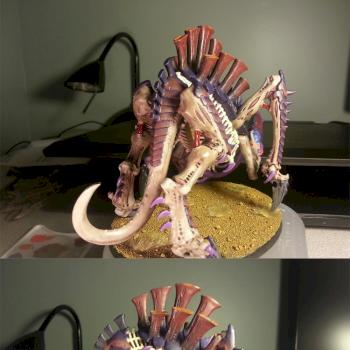 Tyranid Tyrannofex by wiiffler