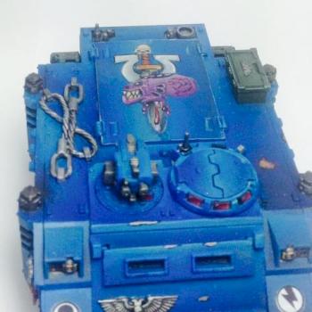 Ultramarine Rhino with Option for Whirlwind by Elkantar