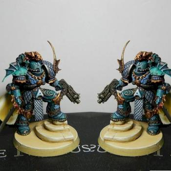 primarchs alpharius and omegon by reg