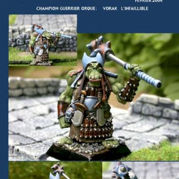 champion guerrier orque: VORAK L'INFAILLIBLE by sandycard