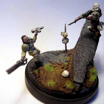 Cadian duel (better photo) by 7ommy