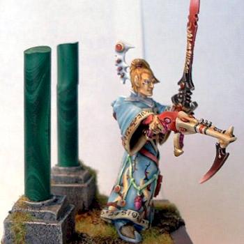 Eldar Warlock (54mm / Inquisitor-Size) by noxious1981