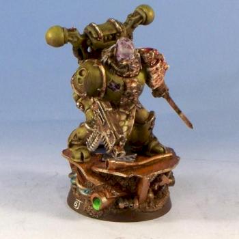 Nurgle Space Marine by darklord