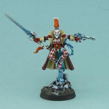 WH 40K Eldar Harlequin Troupe Master by Toffgd