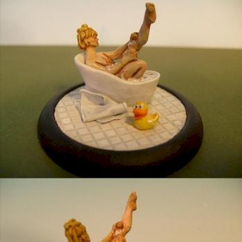 Bathtime Buddy - by Eureka Miniatures, Australia by smilie23