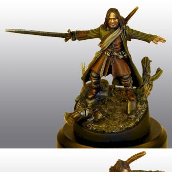 Aragorn - 2008 LA Golden Demon - Gold by Todd Swanson