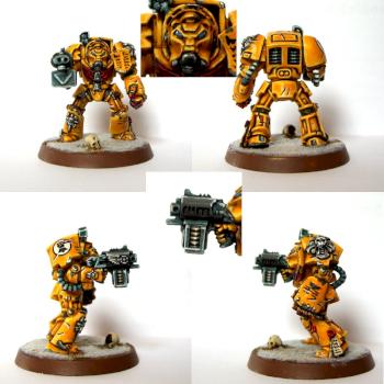 Imperial Fist Terminator by belazikkal