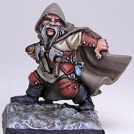 Dwarven Rogue by chambersofminiatures