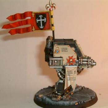 Black Templar Dreadnought by Prockape1