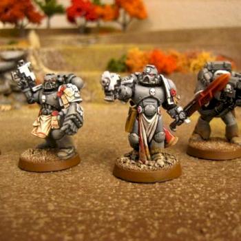 Grey Death Legion Marines by RaynOtisick