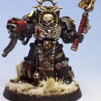 Black Templar Chaplain by StillLifeMiniatures