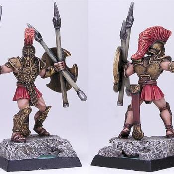 Greek Warrior by chambersofminiatures