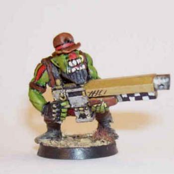 Steampunk/ Wild West inspired Ork No.2 by Euphorion