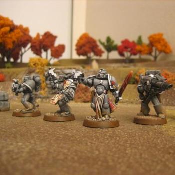 Grey Death Legion Marines by RaynOtisick