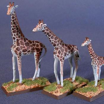 Giraffe family by rogcollectibles