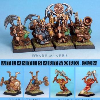 Dwarf Army WIP by atlantis artworx