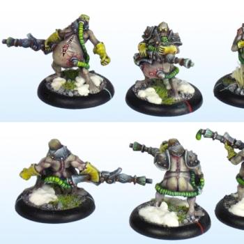 Warmachine Cryx Bile Thralls by Bu2