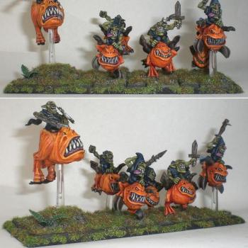 Night Goblin Squig Hoppers by cb_rex