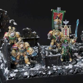 Dark Angels - Deathwing Command Squad by Malekith