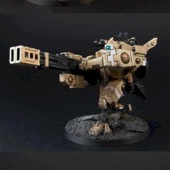 Tau XV88 Broadside Battlesuit by Jarrett