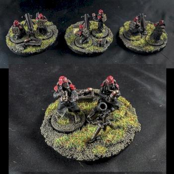 Death Korp of the Kreig Mortar Squad by Inq Tiberius