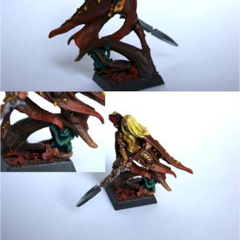 Wood Elf Highborn with Great Weapon by Mindslide