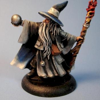 Galladon Greycloak, Wizard by Shoshie