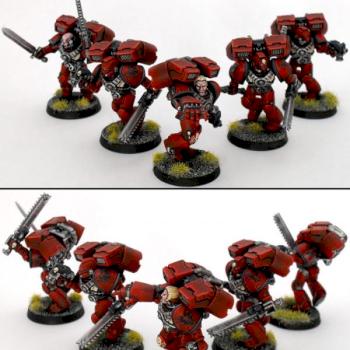 Blood Angels Assault Marines by bushido