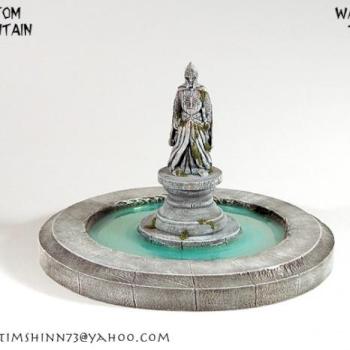 LOTR Style Gondor Fountain Terrain by timshinn73