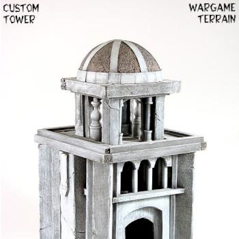 LOTR Style Gondor Osgiliath Tower Terrain by timshinn73