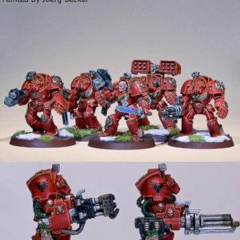 Blood Angel Terminator Squad by Shannira