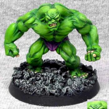 The Hulk (Clay Golem) by darthfoley