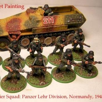 German Panzergrenadier squad by BloodyBucketPainting