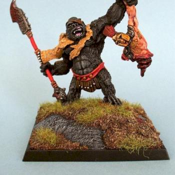 Tonga gorilla man gladiator by Raceytun