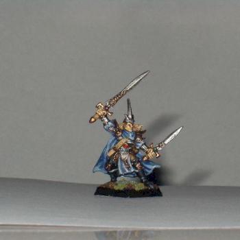 High elf duellist ( front ) by Kurvrath