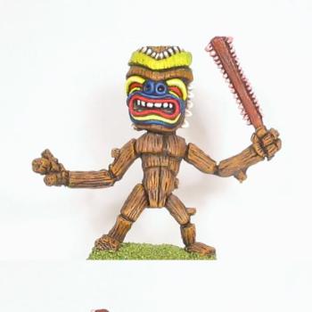 Tiki, The Wood Golem (sculpt by Jason Wiebe) by Ovus The Peon