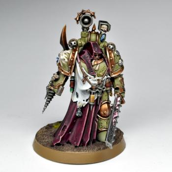 Death Guard - Nauseous Rotbone, the Plague Surgeon by red gobbo