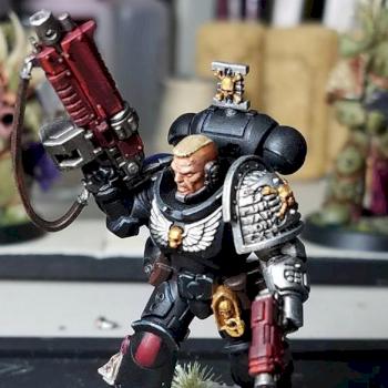 1st Deathwatch Sergeant by SwashBuccaneer