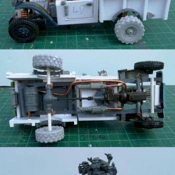 WIP Ork Trukk (Power Wagon) by TheThousandthSon