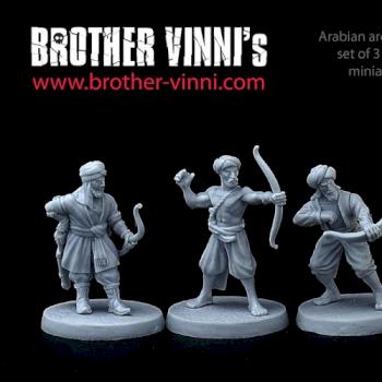 Arabian Archers by Brother Vinni